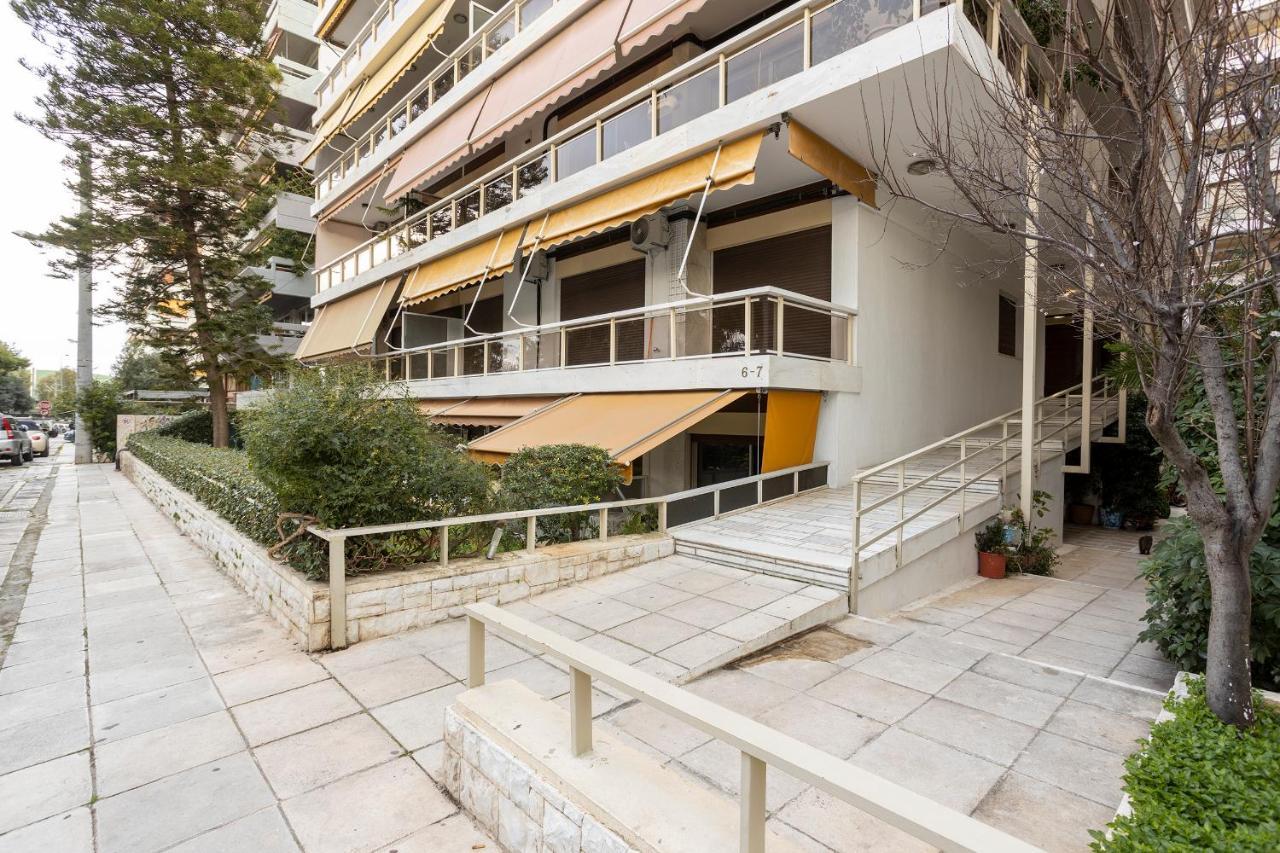 Athensblues Paleo Faliro Flisvos Marina 1 Bedroom Flat Exterior foto